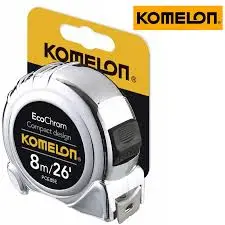 FLEXOMETRO CROMADO 8 MTRS KOMELON