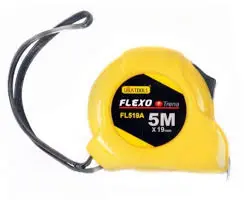 FLEXOMETRO 5MT FL519A AMARILLO UYUSTOOLS