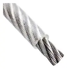 GUAYA ACERO FORRADA 3/32" X 1/8" X 500MTS