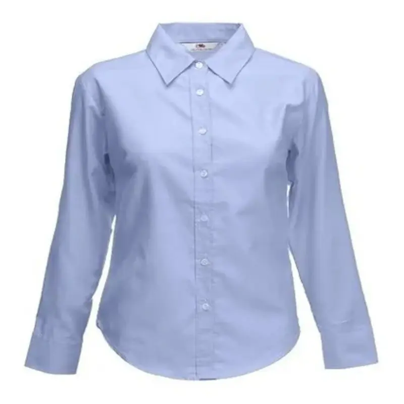CAMISA OXFORD AZUL DAMA TALLA M