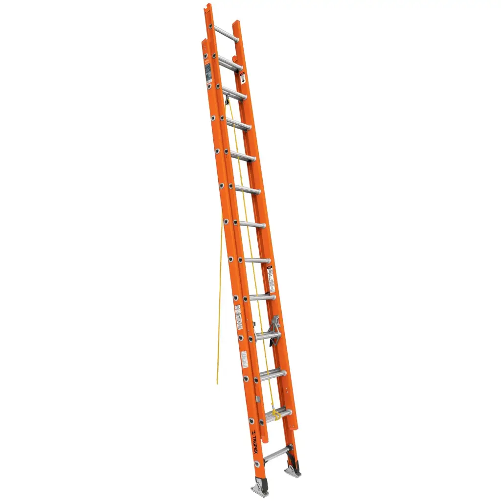 ESCALERA DE EXTENSION TIPO II 24 PELDAÑOS FIBRA DE VIDRIO TRUPER 16757