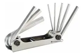 LLAVE BRISTOL NAVAJA X 8PCS YAS801 UYUSTOOLS