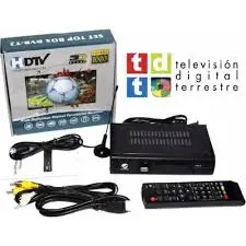 DECODIFICADOR TDT ANTENA WIFI FULL HD