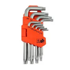LLAVE TORX X 9 PZS CORTA