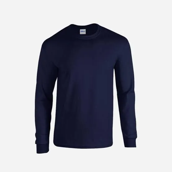 CAMIBUSO CUELLO REDONDO AZUL TALLA L