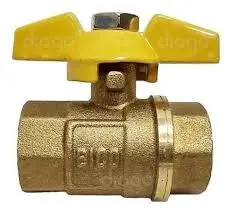 REGISTRO GAS PN40 BRONCE 1/2"