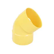 SEMI CODO SANITARIO CXE 3" PVC PAVCO