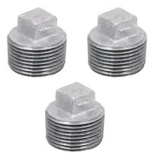 TAPON MACHO 3/8 GALVANIZADO