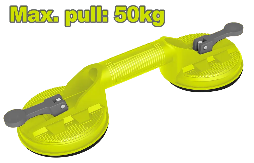 CHUPA VENTOSA DOBLE CAPACIDAD 50 KG PARA VIDRIO (DTKR1G50 DYLLU