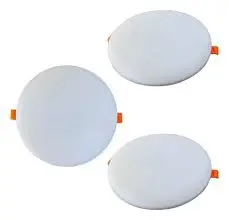 PANEL LED 24W 6500K FRAMELESS INCRUSTAR REDONDO*