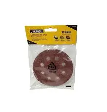 FIBRO DISCO 5" VELCRO X 5PZS LJP501 UYUSTOOLS