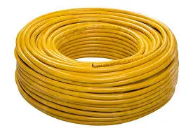 MANGUERA F AMARILLA GAS NATURAL X 100MTS ROLLO
