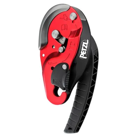 DESCENDEDOR AUTOFRENANTE ID PETZL ROJO