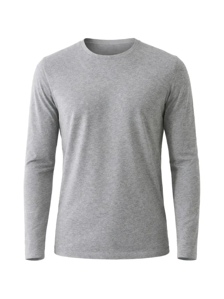 CAMIBUSO CUELLO REDONDO GRIS TALLA S